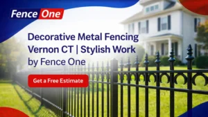 Decorative Metal Fencing Vernon CT | Stylish & Durable Solutions by Fence One