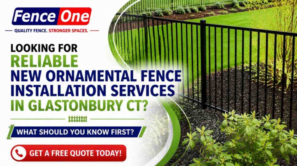 New ornamental fence installation services