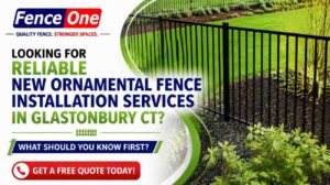 New ornamental fence installation services