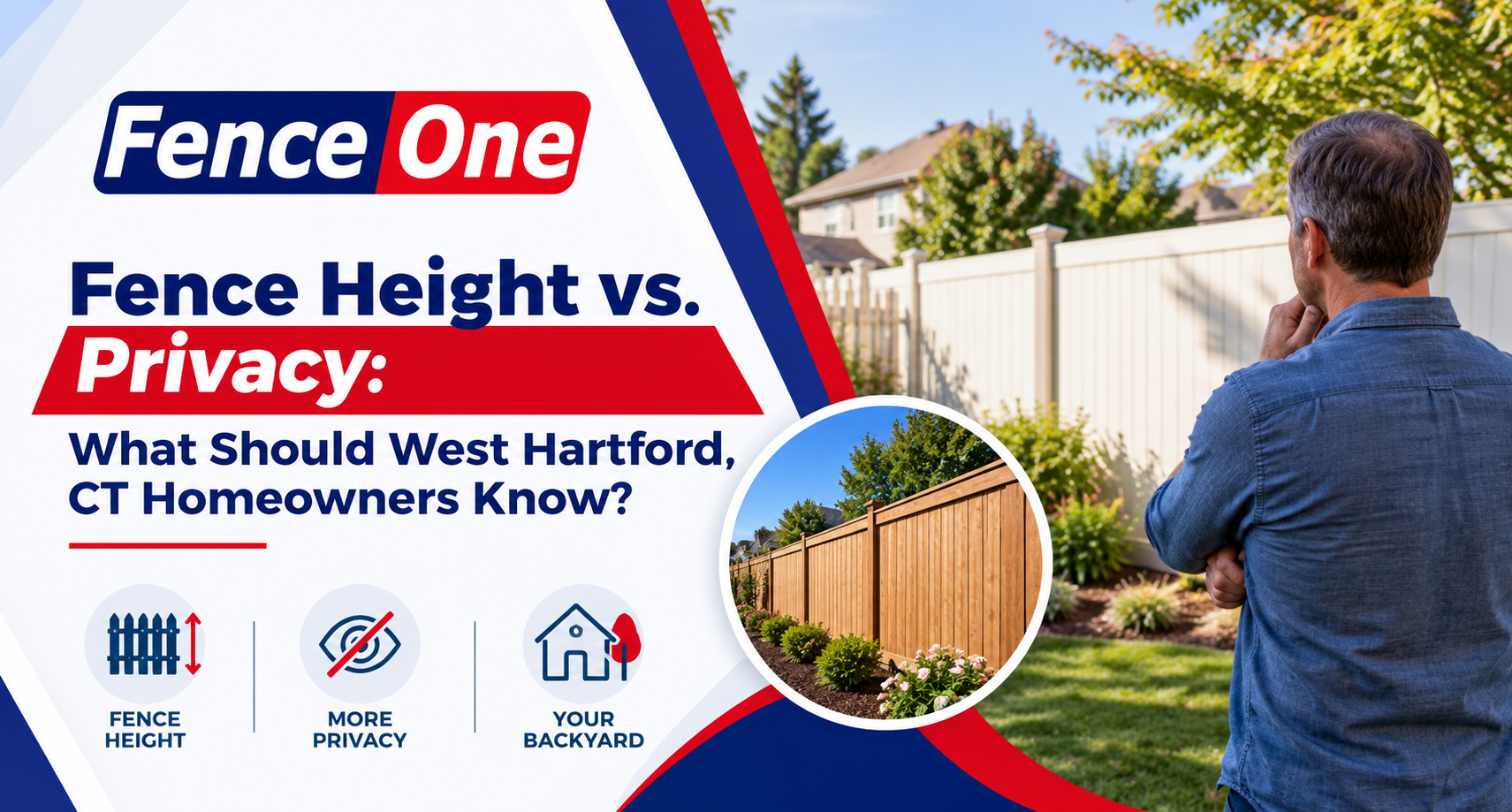 Fence Height vs. Privacy: What Should West Hartford, CT Homeowners Know?